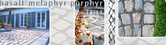 basalt melaphyr porphyr 14 x 17 cm
